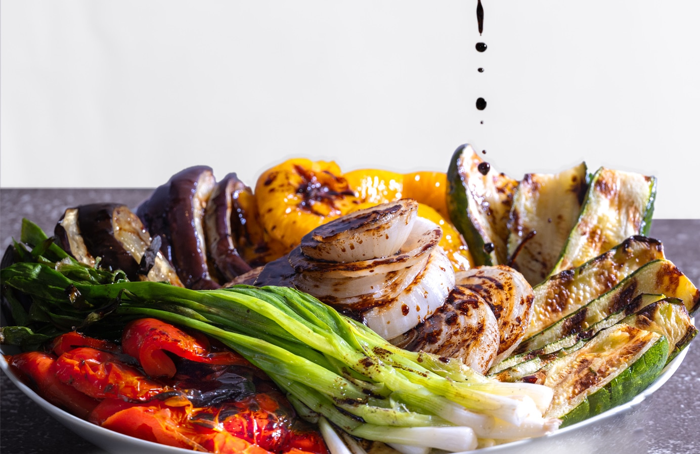 Boyajian Grilled Vegetables With Balsamic Dressing