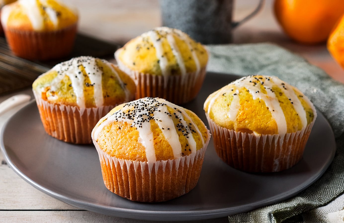 Orange Poppy Seed Muffins